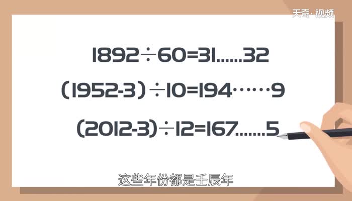 壬辰年是哪一年 哪一年是壬辰年