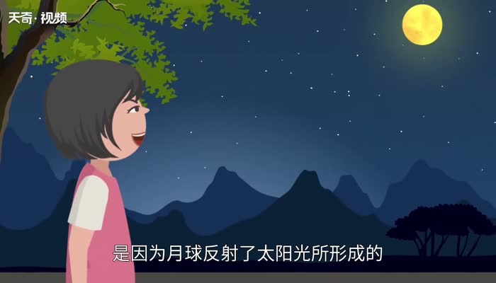 月球为什么是亮的 为什么月亮如此明亮