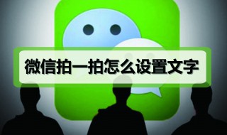 拍一拍设置（拍一拍设置好玩的文字搞笑）