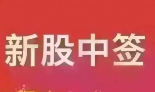 新股中签怎么操作 新股中签怎么操作交易