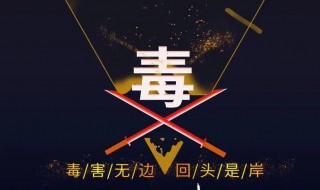国际禁毒日的宣传语（国际禁毒日宣传语30字）