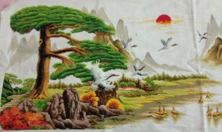 如何清洗十字绣（如何清洗十字绣画）