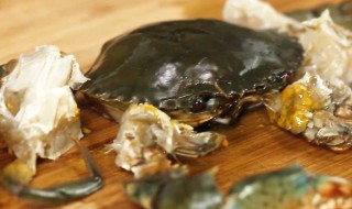青蟹的清理方法 青蟹怎么处理干净