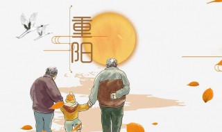 重阳节的说说 重阳节的风俗传统有