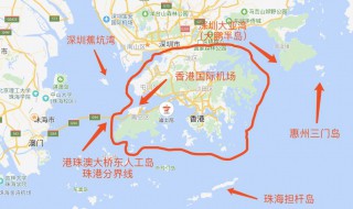 深圳和香港的分界线（深圳和香港的分界线地图）