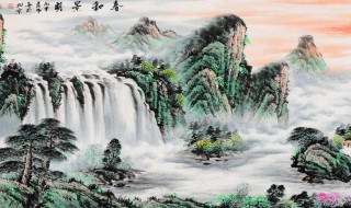 什么属相不能挂山水画（客厅东墙忌讳挂什么画）