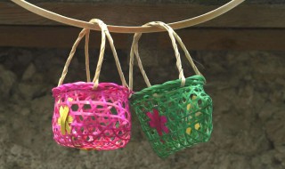 怎么做迷你的花篮 迷你花篮怎么折