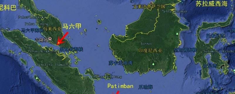 马六甲海峡在哪（马六甲海峡在哪个大洲）