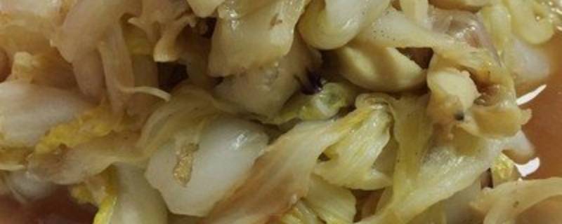 海螺炒白菜怎么做好吃 海螺炒白菜怎么做好吃窍门