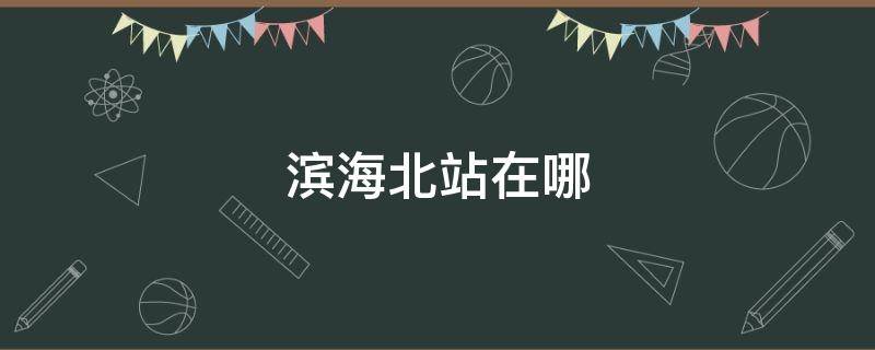 滨海北站在哪（滨海北站在哪里）