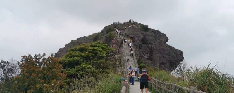 东莞最高的山（东莞最高的山海拔多少米）